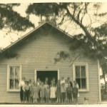 1st Permanent Schoolhouse in Boynton, ca. 1907