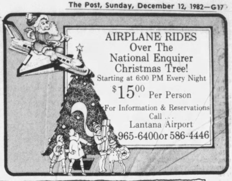 Holiday Magic Remembering the National Enquirer Christmas Tree