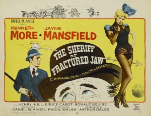 The Sheriff of Fractured Jaw Movie Poster (1958)